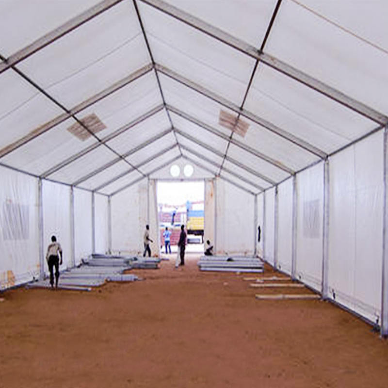 وحدات تخزين متنقلة متينة ومرنة بطول 10×32 مترًا (MSU) معيار IFRC/ICRC/WFP/IOM
