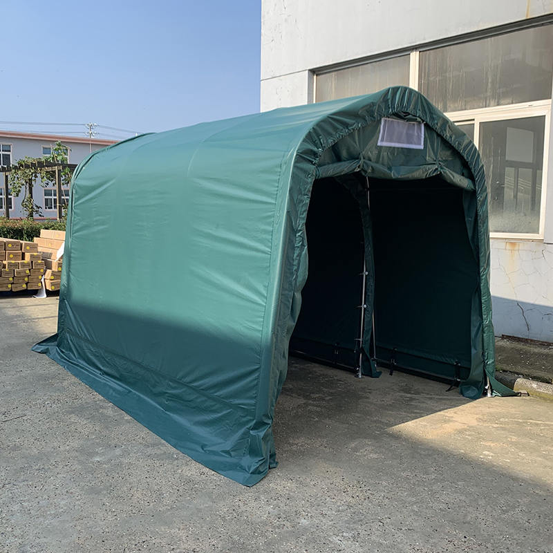2.4×3.6 مرآب محمول بمظلة PVC مقاومة للمطر