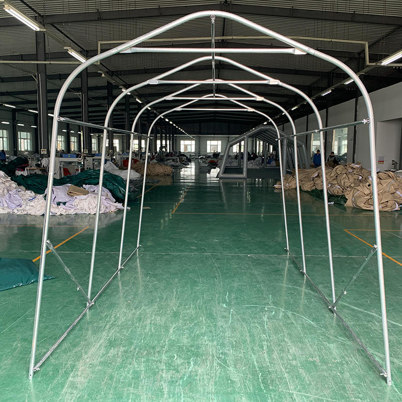 2.4×3.6 مرآب محمول بمظلة PVC مقاومة للمطر
