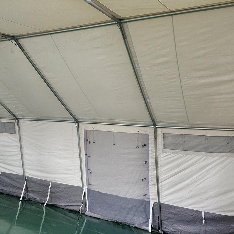45 متر مربع خيمة متعددة الأغراض خيمة قاعدة تستخدم للتعليم، المكتب، العيادة معيار MSF/ICRC/IFRC
