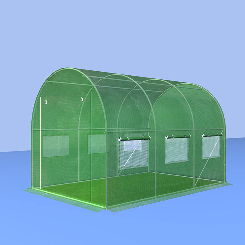 2×3×2 متر أنفاق بلاستيكية صغيرة للحدائق
